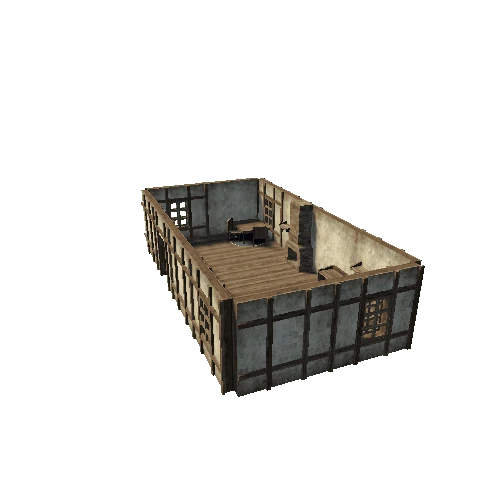 House_Module_1B(Furnished) Top_Down